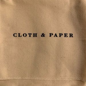 Cloth & Paper Croc embossed leather planner